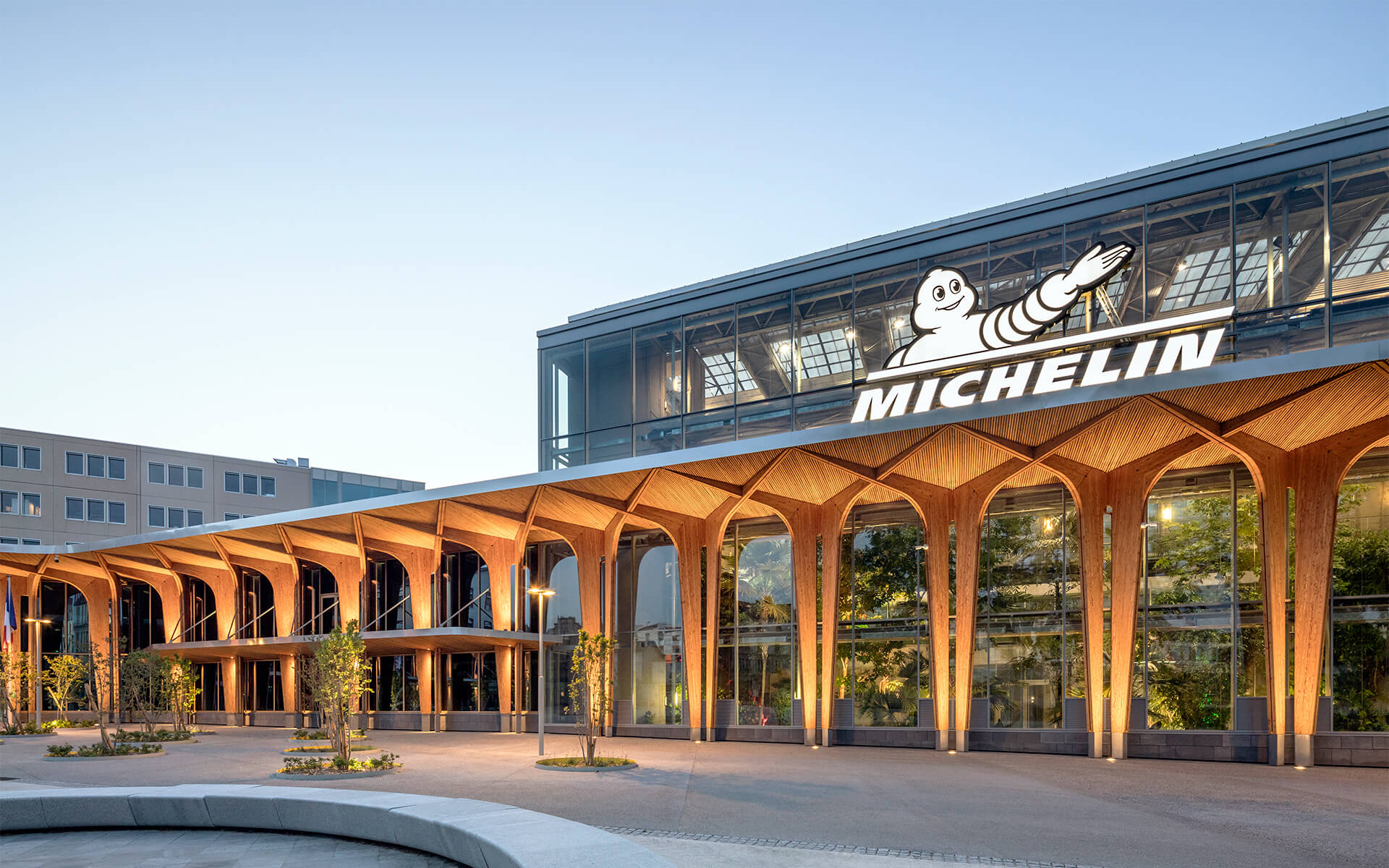 Photo des locaux de Michelin à Bassens
