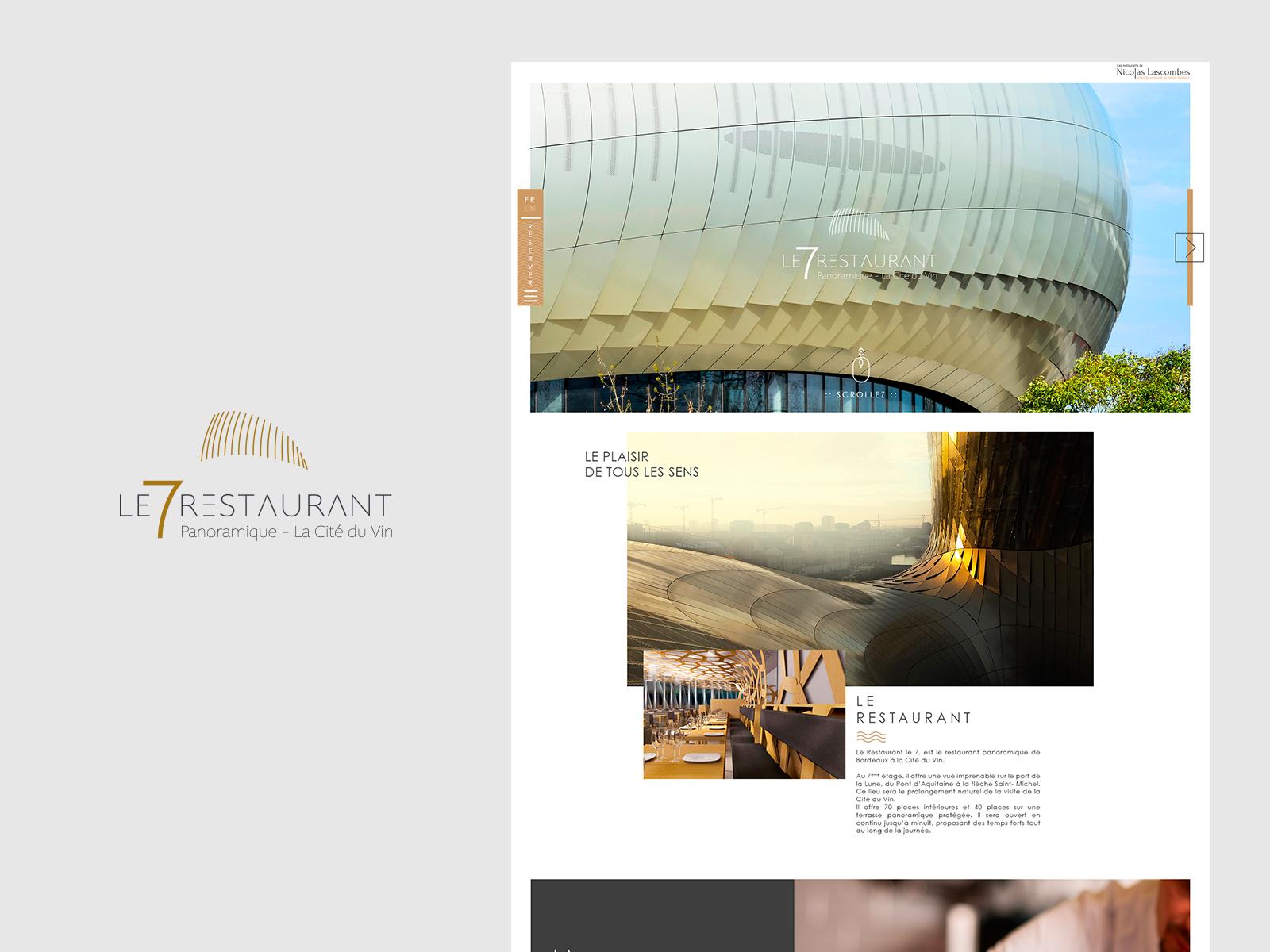 Aperçu de notre travail pour Le 7 Restaurant
