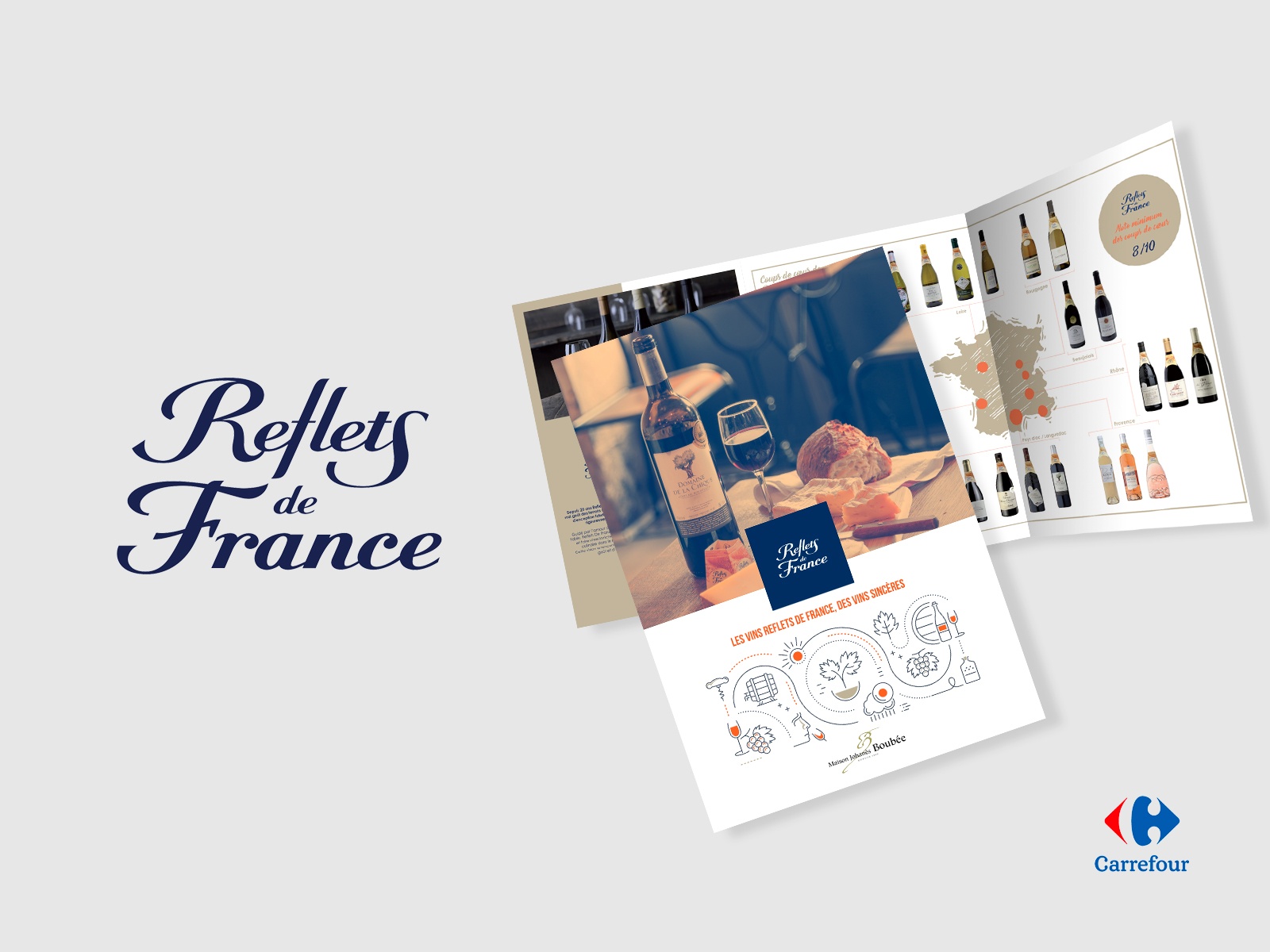 Aperçu de notre travail pour Reflets de France