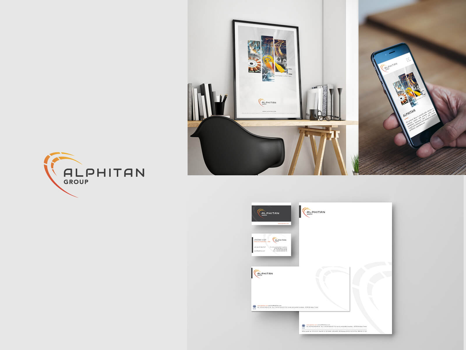 Aperçu de notre travail pour Alphitan groupe