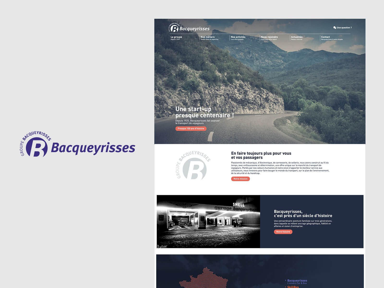 Aperçu de notre travail pour Bacqueyrisses groupe