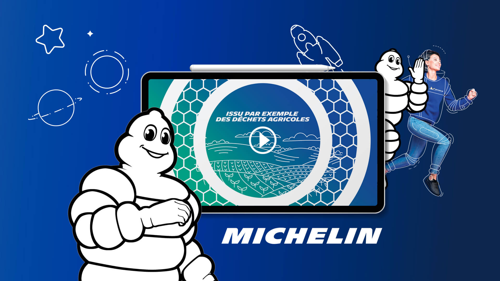 Aperçu de notre travail pour Michelin