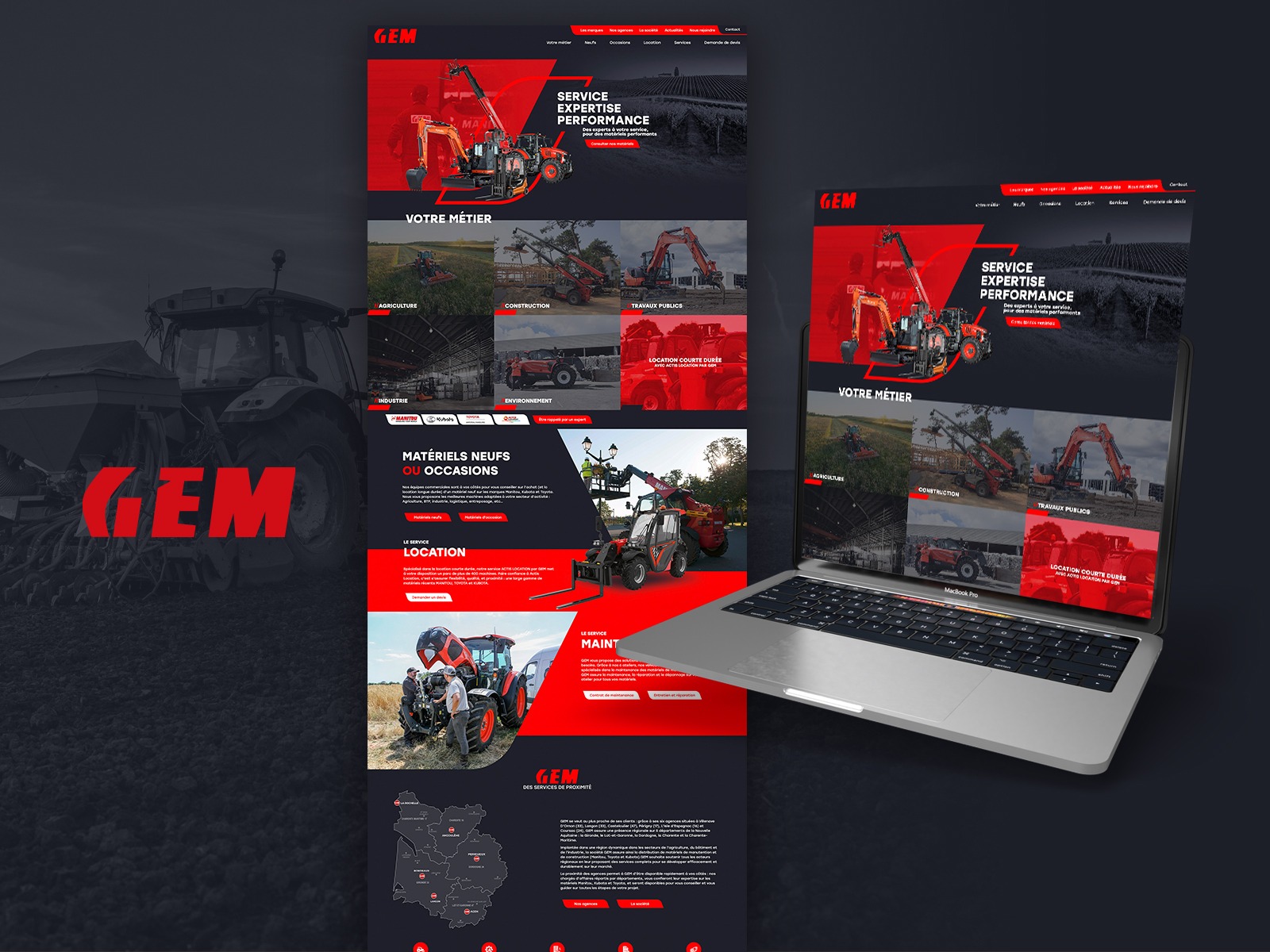 Aperçu de notre travail pour GEM